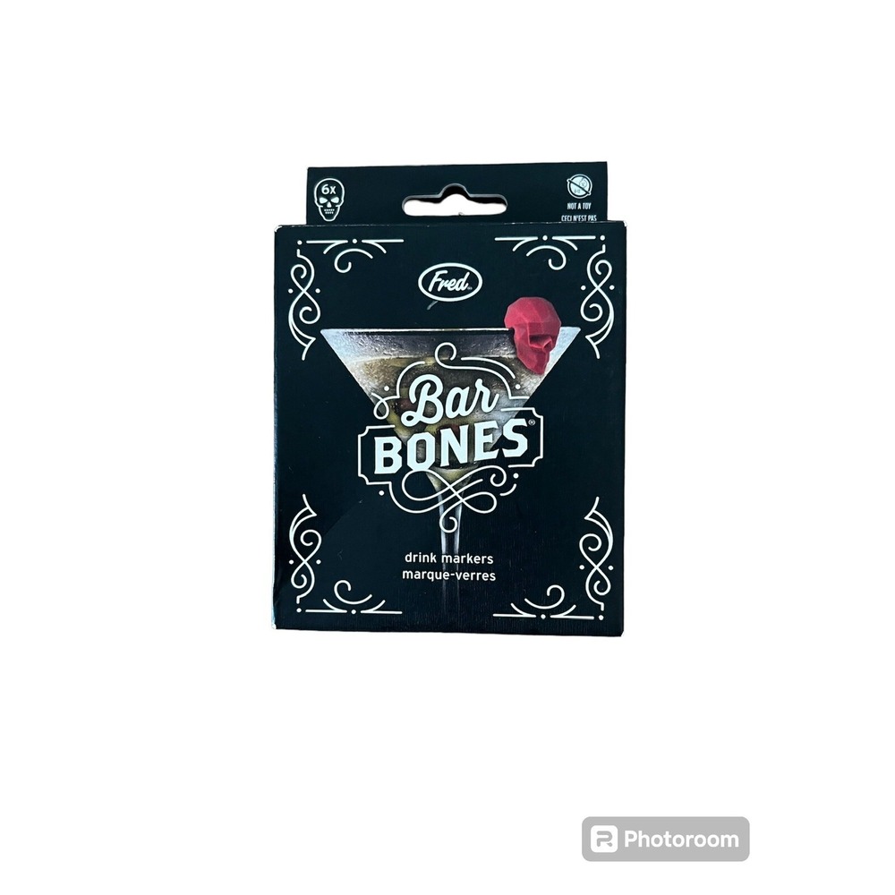 Genuine Fred Halloween Fall Skull Drink Markers